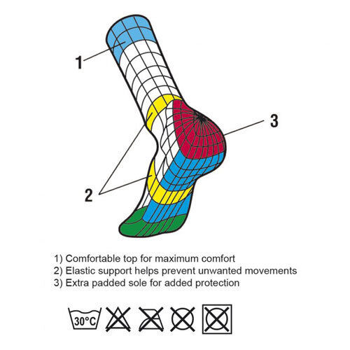 Thumbnail: Vision SUBZERO MERINO ČARAPE 39-42