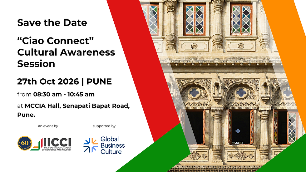 Ciao Connect – Cultural Awareness Session | Pune