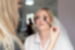 Bridal Prep Photography. Natural wedding makeup