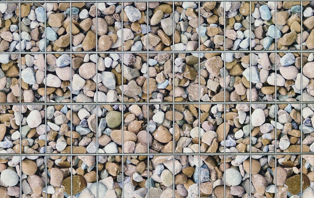 Kieselsteine - Sichtschutz