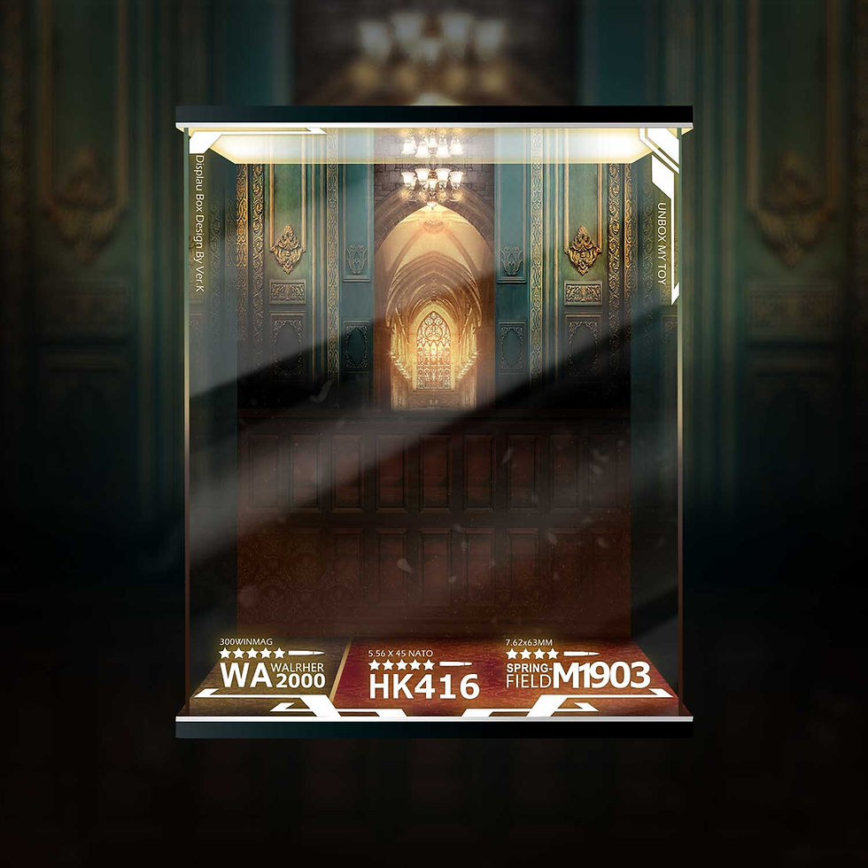 Thumbnail: Hobby Max Girls Frontline Evening Dress 3-in-1 Figure Display Box