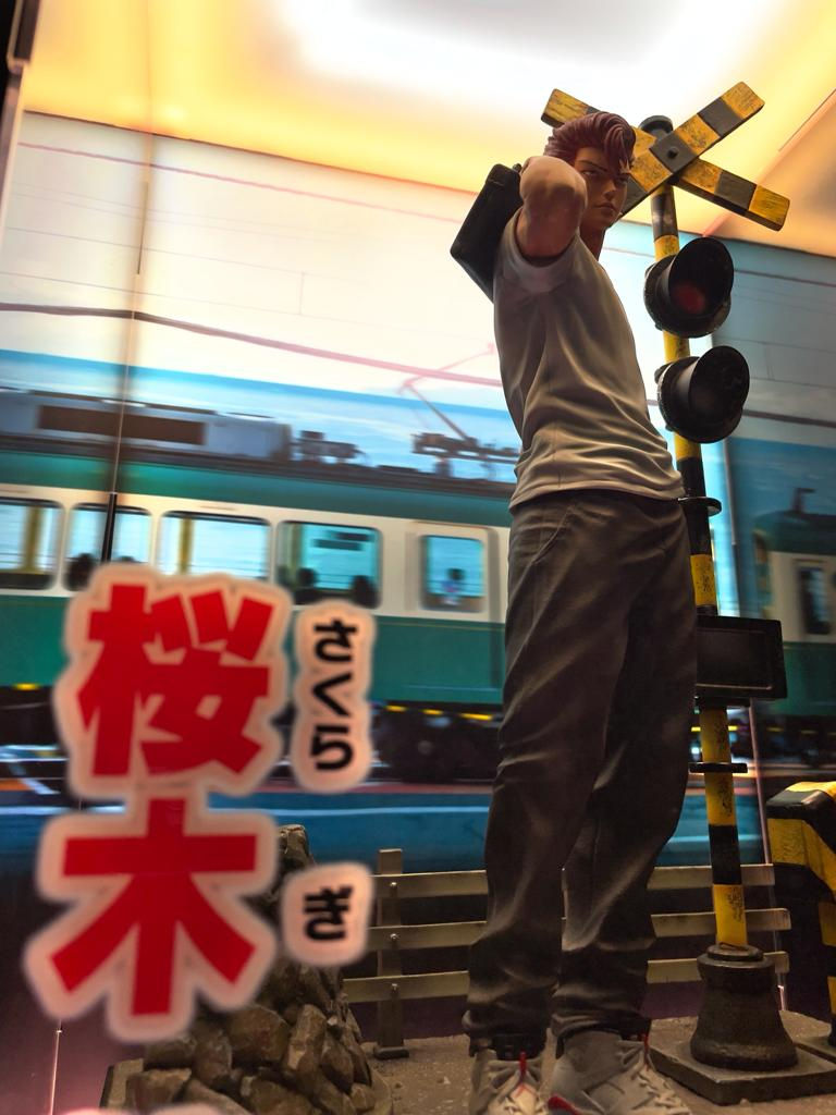 縮圖：[極緻]男兒當入樽 SLAM DUNK 無限工作室 x 幕后 櫻木花道 雕像 專用極緻展示箱+翻模版雕像