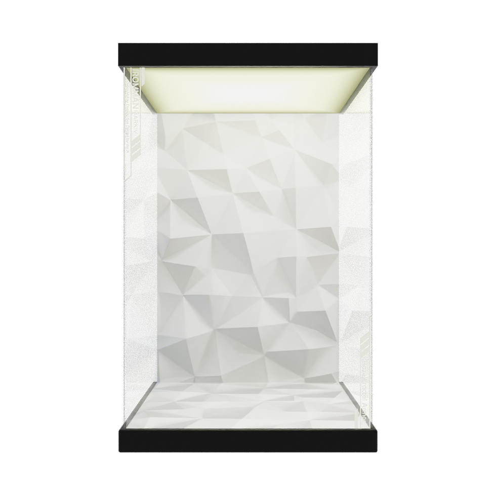 縮圖：【極緻3燈版】Hot Toys 鋼鐵人 IRONMAN MARK IV Haze Fractal Armor 幾何幻彩装甲 專用模型展示盒