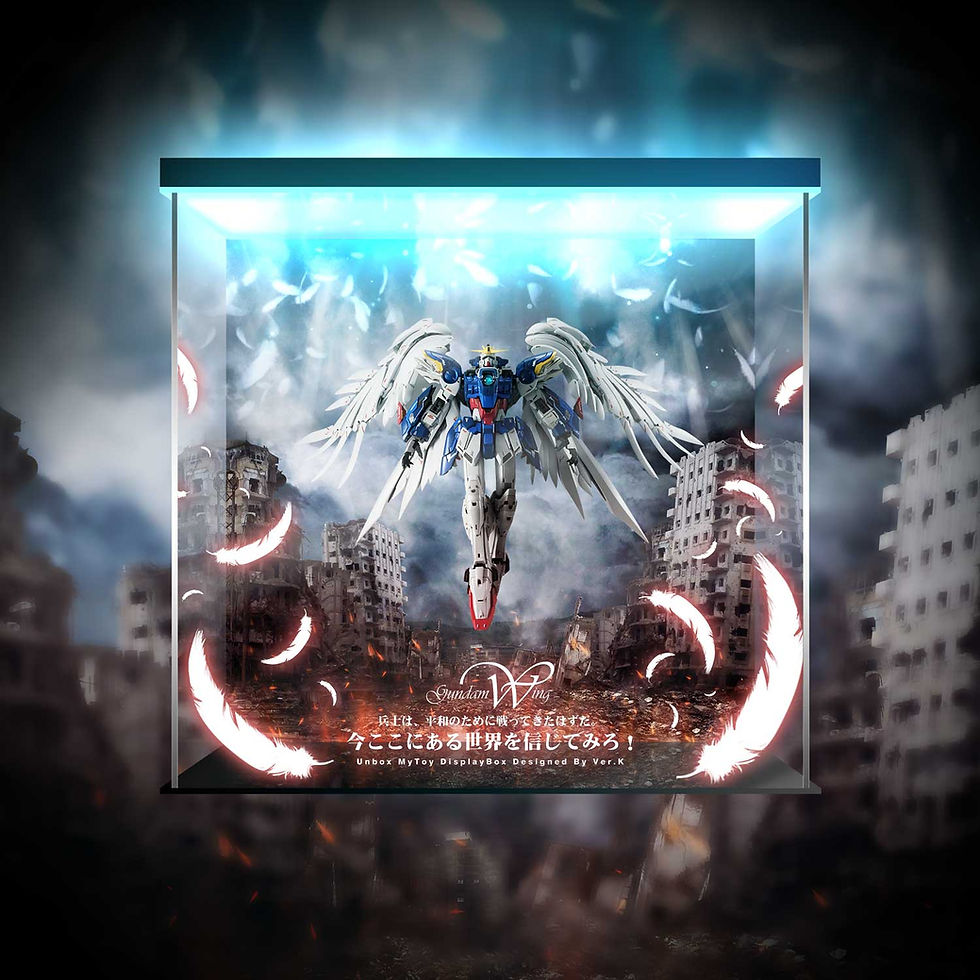 Thumbnail: GFFMC 1/100 WING GUNDAM Series Post-War Peace Theme Universal Display Box