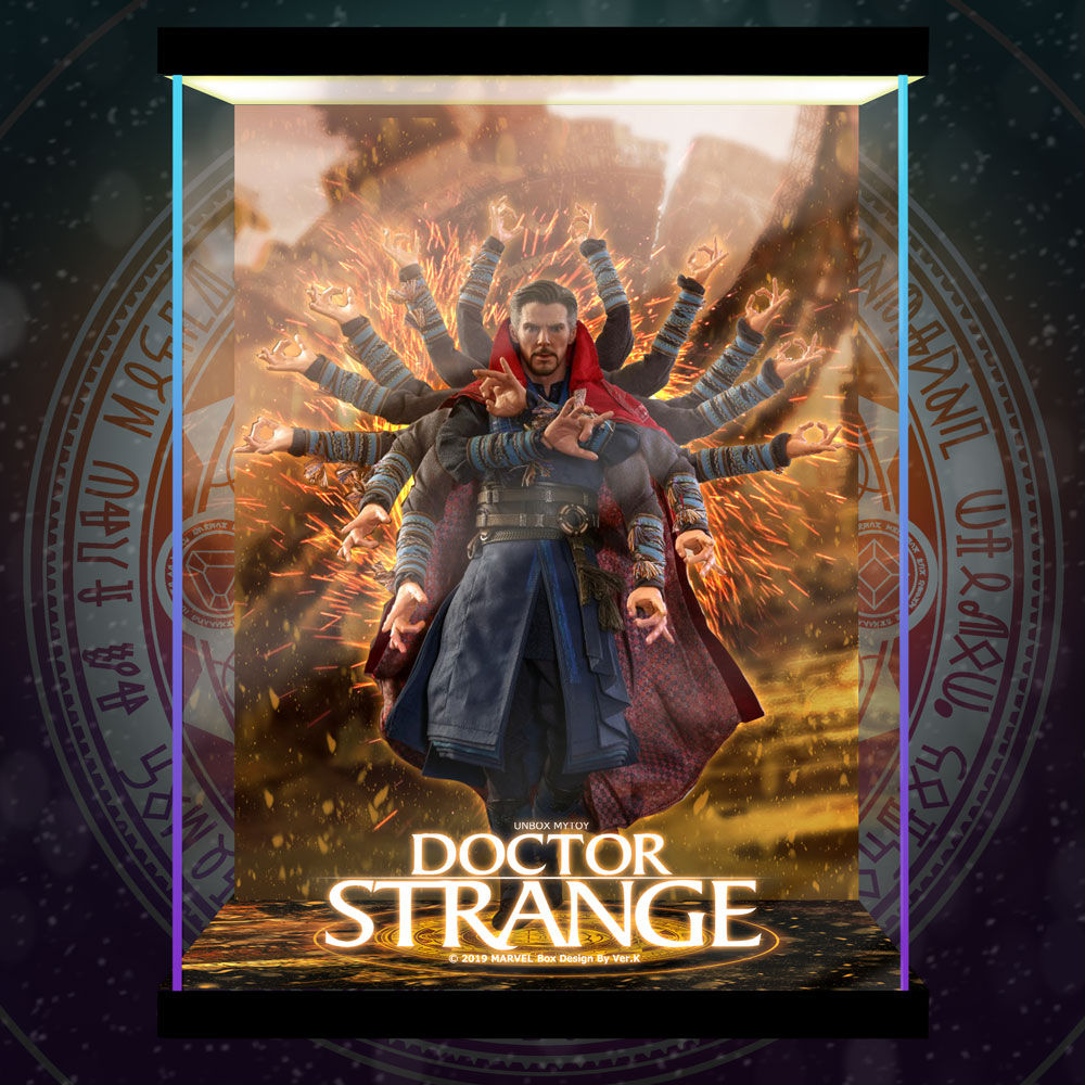 Hottoys 1/6 Doctor Strange Special Display Light Box