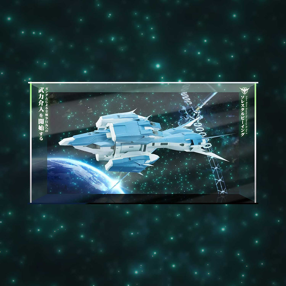 縮圖：GUNDAM 00 軌道電梯 主題箱