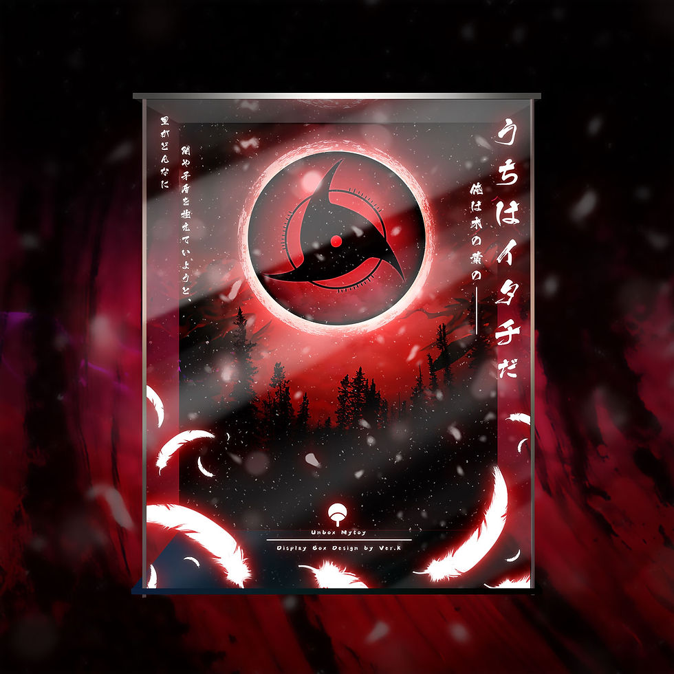 Thumbnail: Customized version of the Uchiha Itachi statue display box