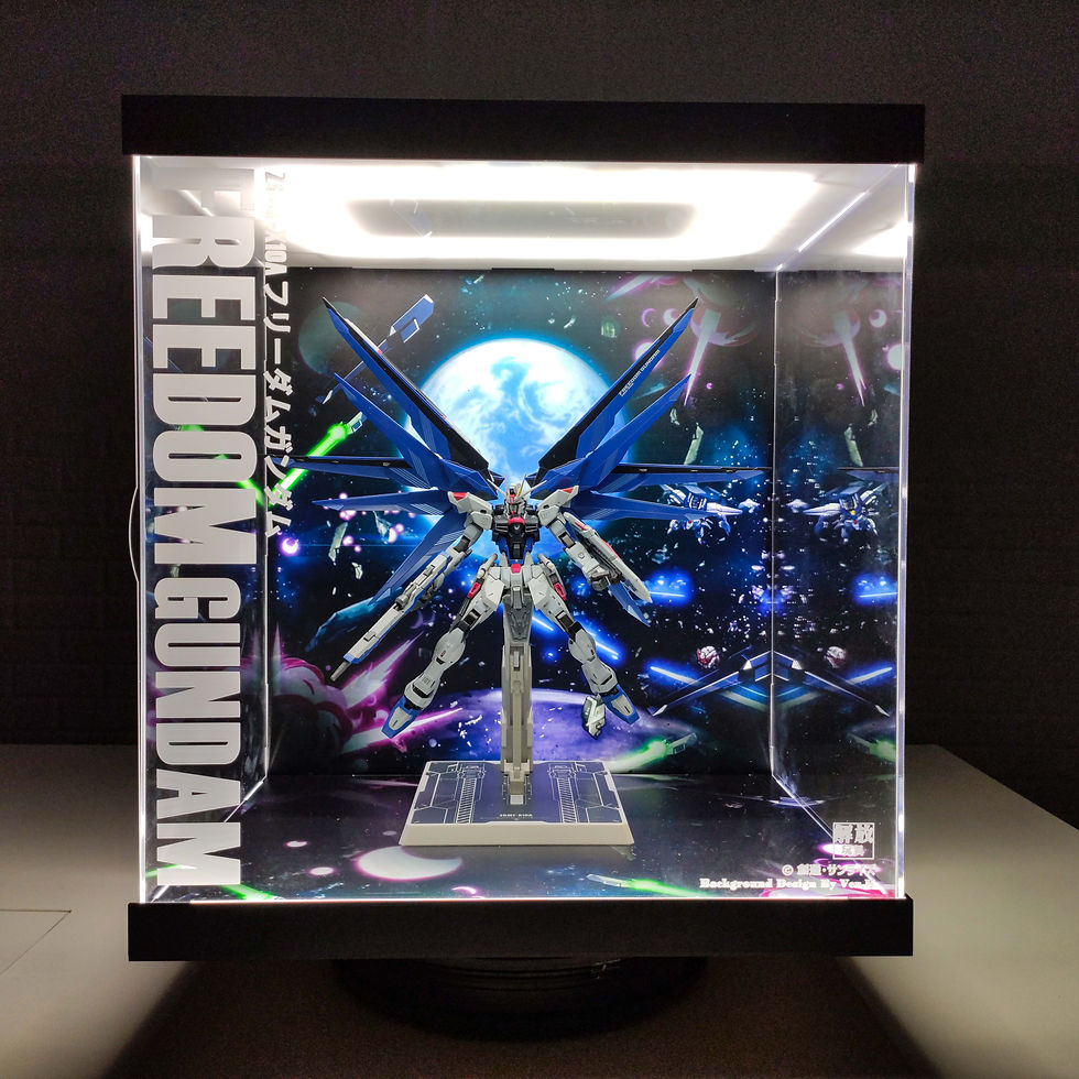 縮圖：Freedom Gundam MB 自由 2.0 專用極緻展示箱