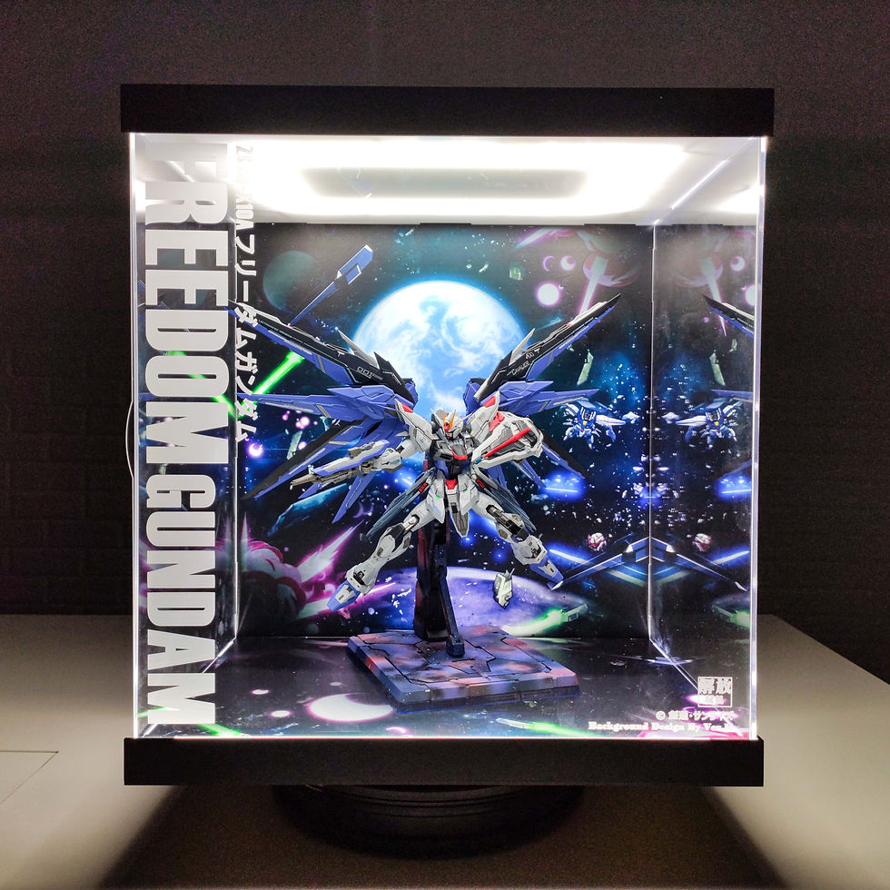 縮圖：Freedom Gundam MB 自由 2.0 專用極緻展示箱