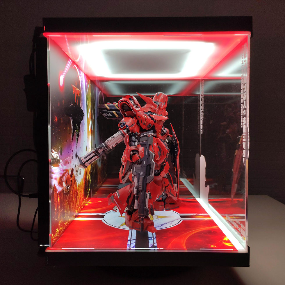 Thumbnail: 1:100 Sazabi Special Display Light Box