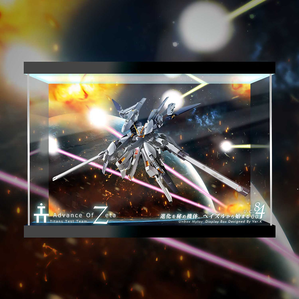 Thumbnail: 1:144 Metal Robot魂 ADVANCE OF Ζ 通用展示盒