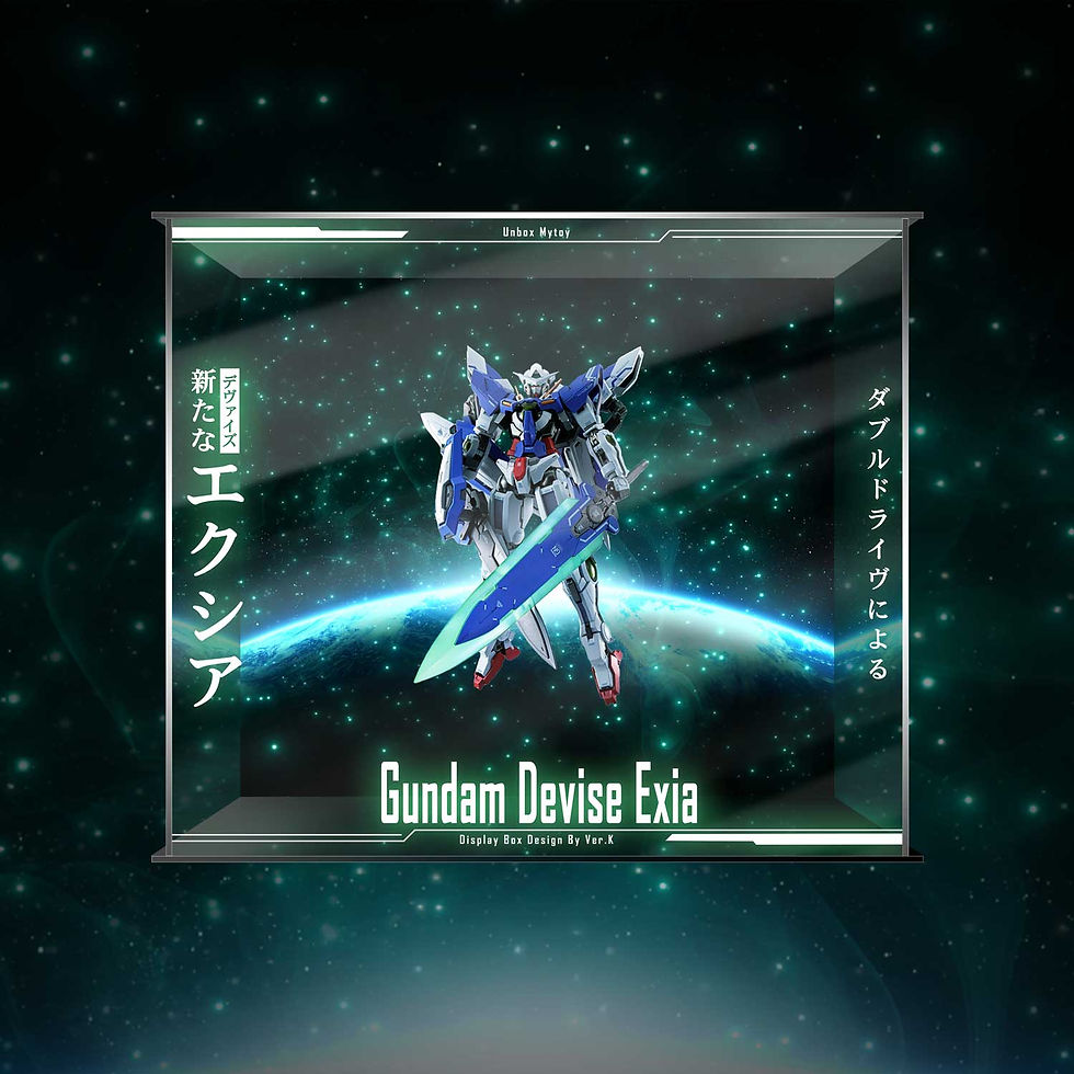 Thumbnail: Metal Build Gundam00 Gundam Devise Exia Space Edition Dedicated Display Box