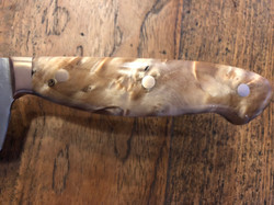 Chef Knife Pappelmaser stabilisiert