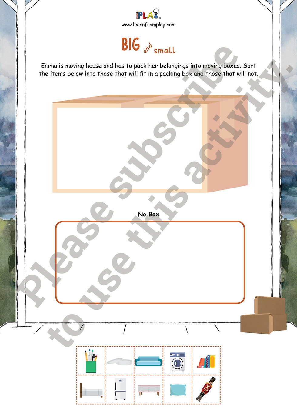 Goodbye House, Hello House - Big and Small