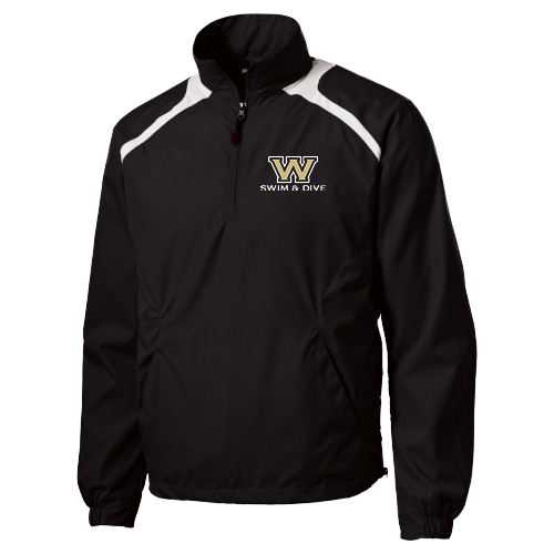 WV Swim & Dive Embroidered 1/4 Zip Wind Jacket | Mysite