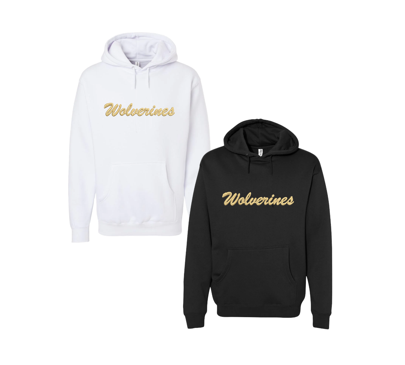 WVAF Embroidered Hoodie Wolverines