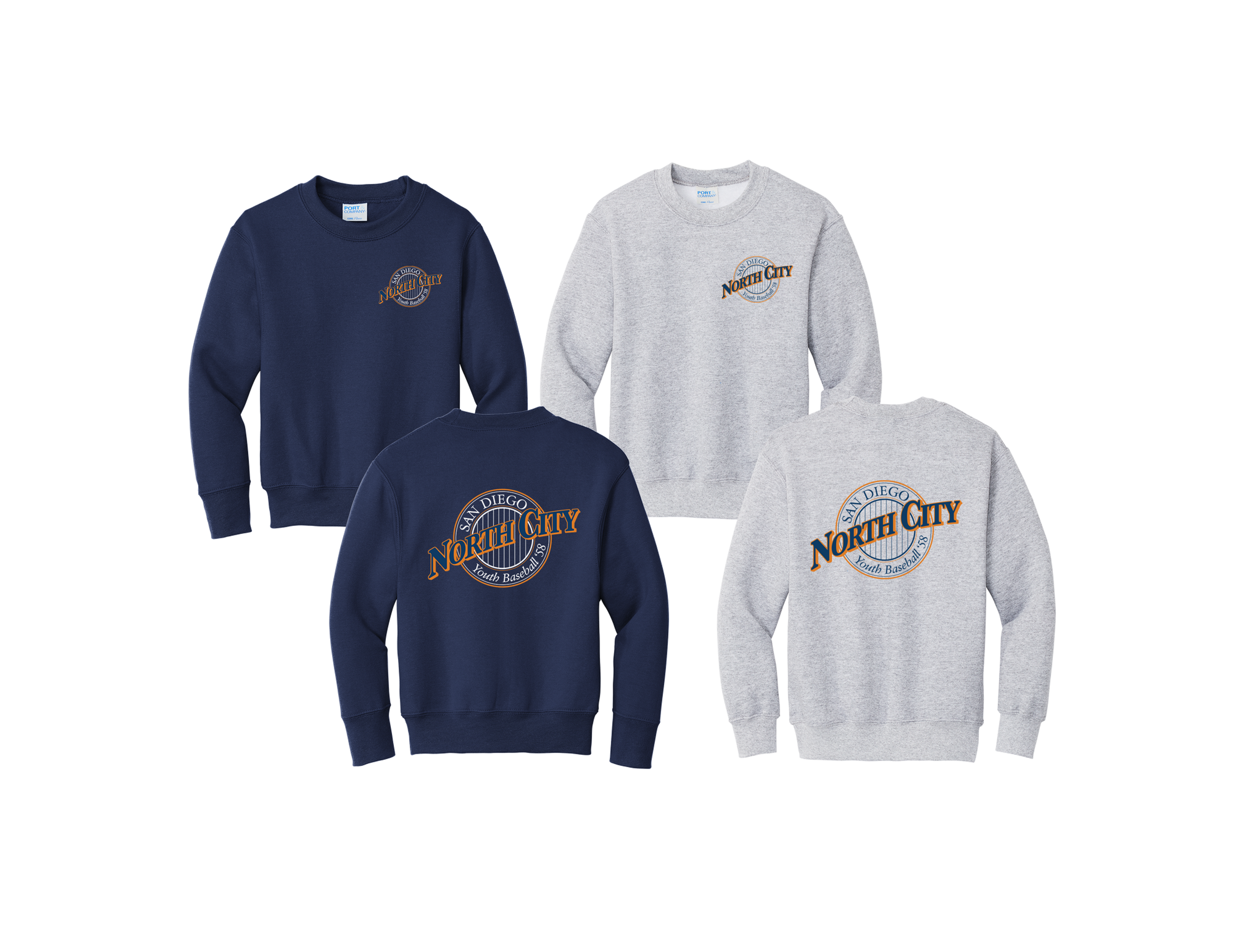 North City Youth Crewneck Sweatshirt