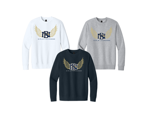 DN Girls LAX Adult Wings Crewneck | Mysite