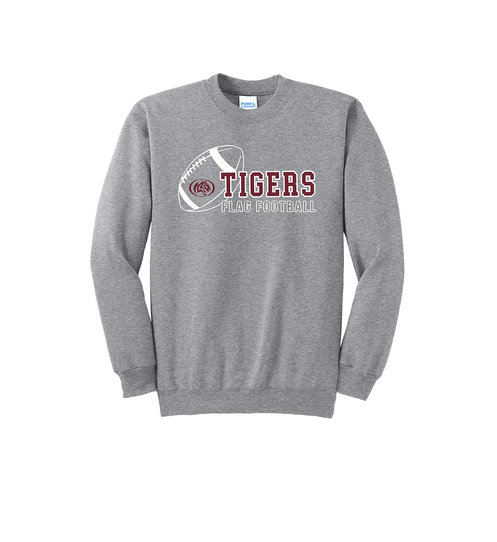 Thumbnail: EC Flag Tigers Crewneck Sweatshirt