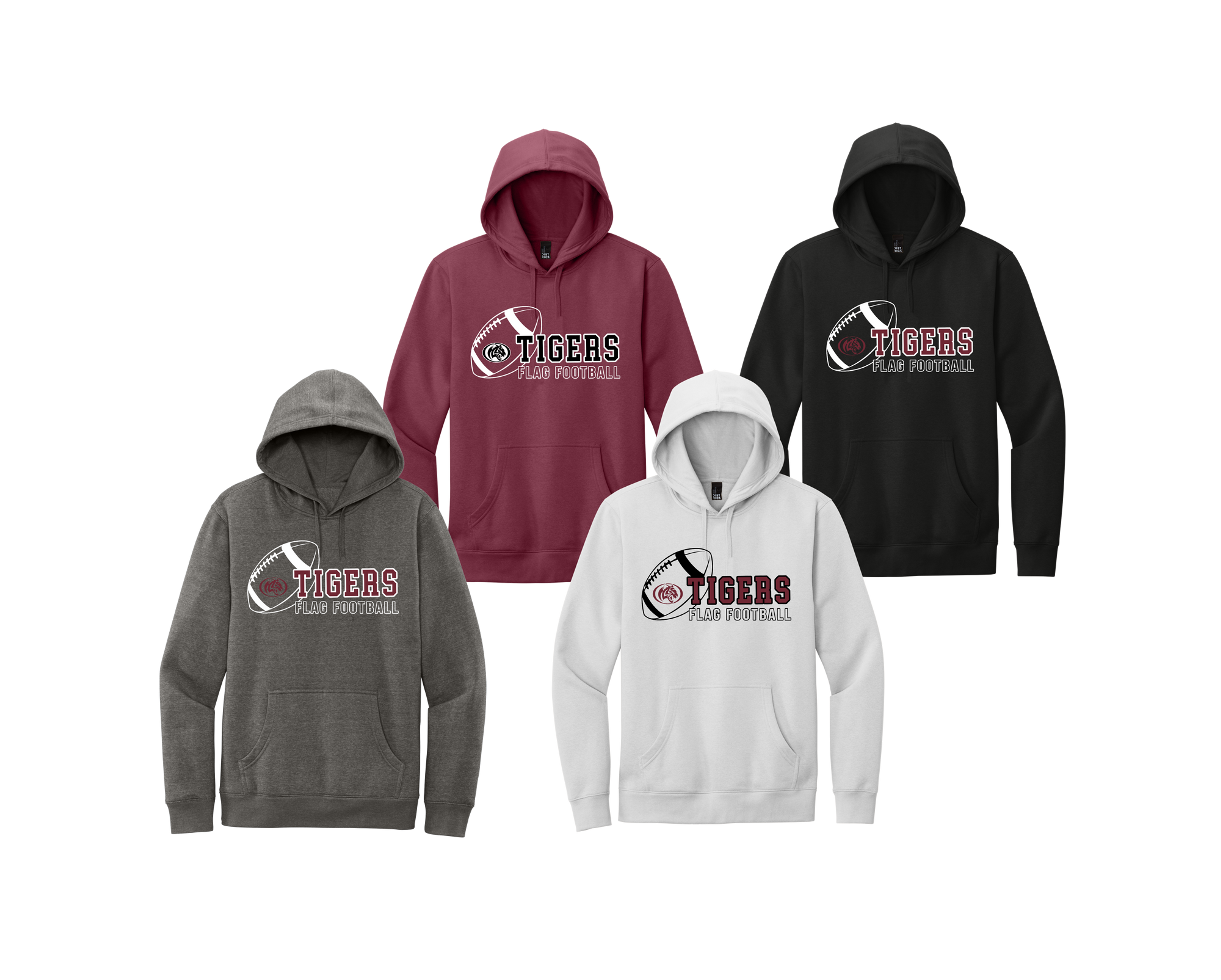 EC Flag Tigers Hoodie