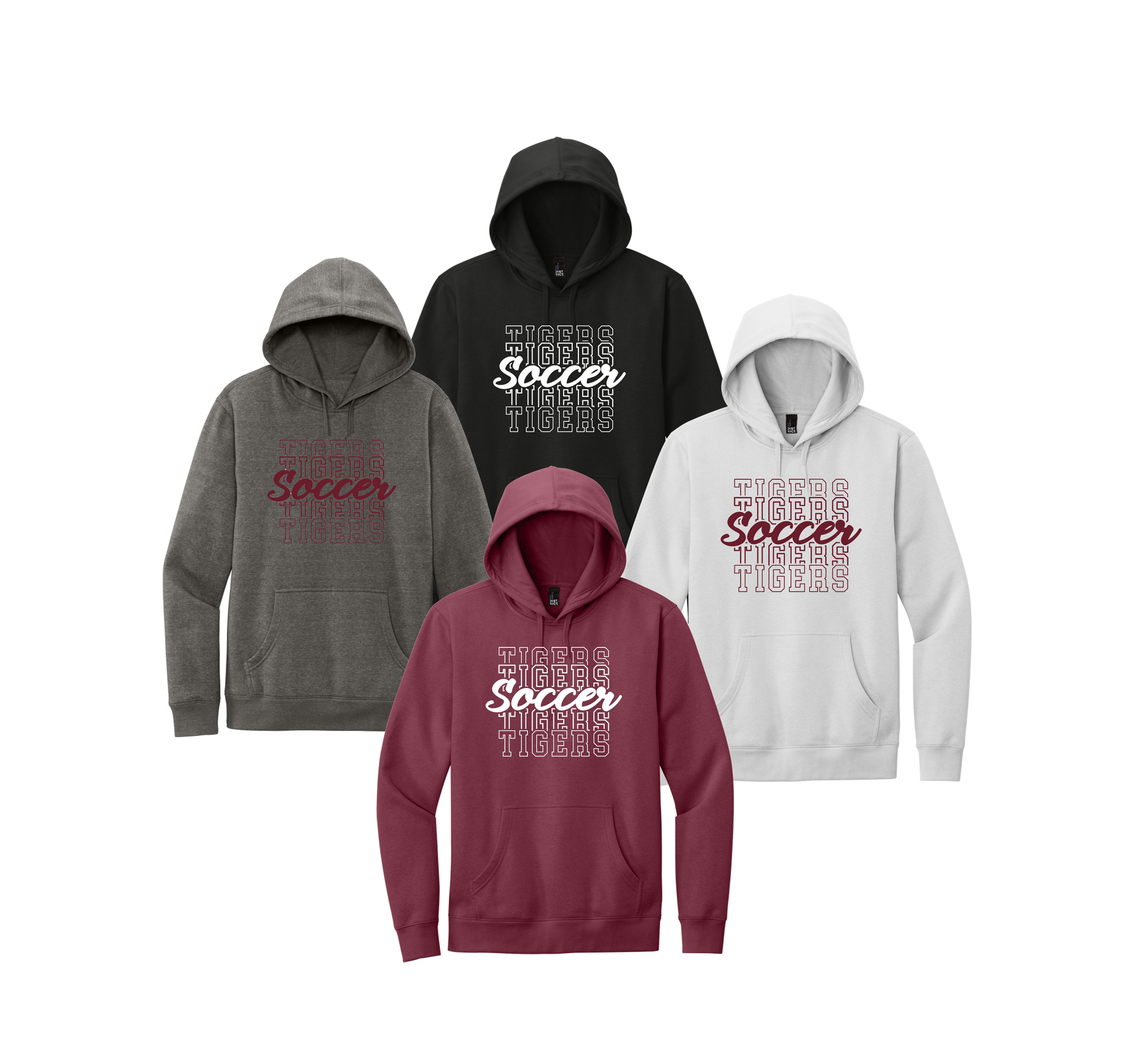 EC Soccer Adult TigerX4 Hoodie