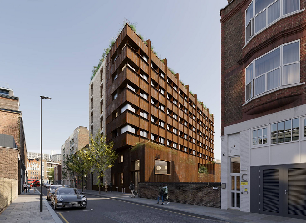 Curlew secures consent for Camden student scheme above rail tunnel
