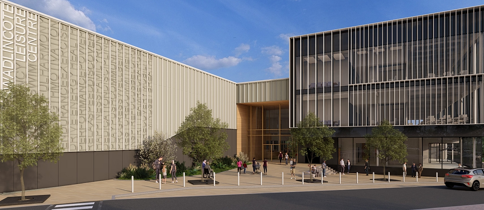 Plans approved for new Swadlincote leisure and office development