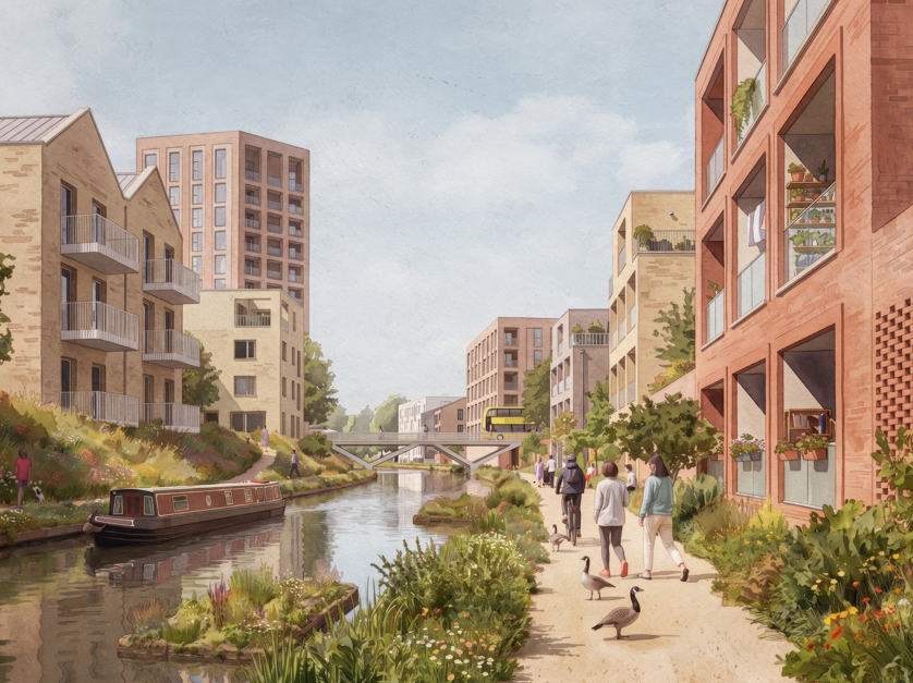 Council unveils masterplan for stadium-led regeneration around Old Trafford