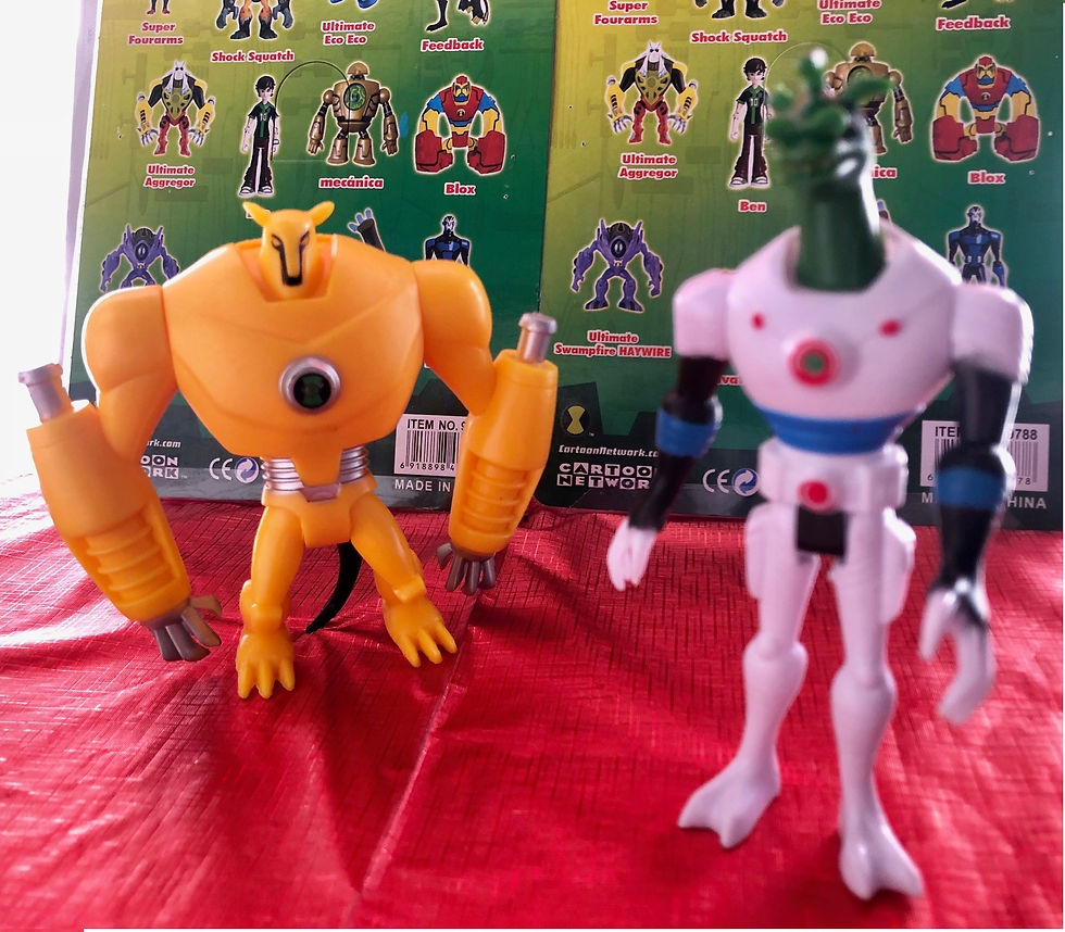 Miniatura: Boneco Ben 10 - Medindo 10 A 12 Cm