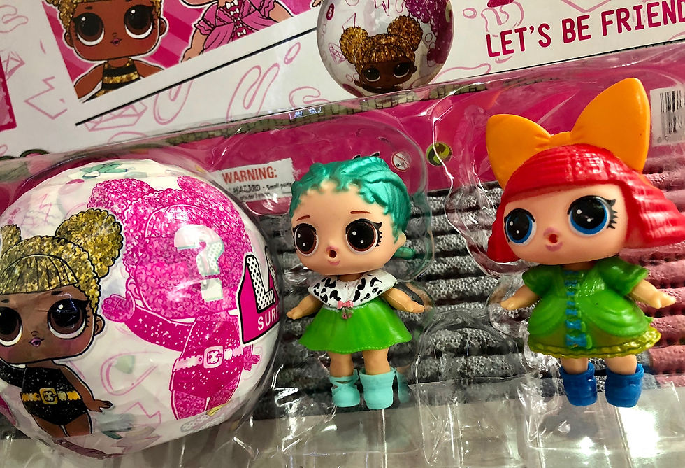 Miniatura: Kit Lol Com 3 Bonecas De 9 Cm + Bola de 9 cm Com 7 Surpresas