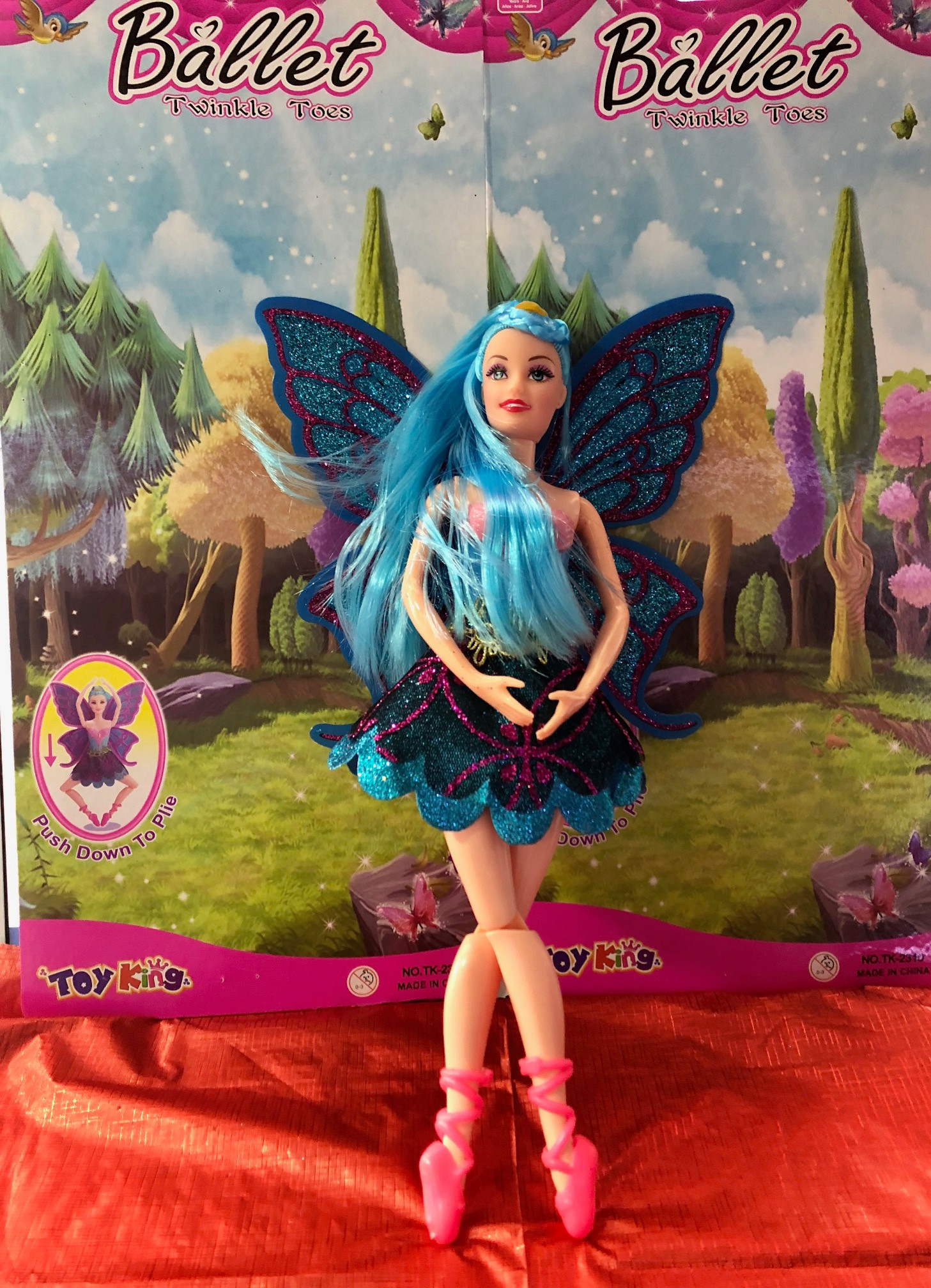 Boneca Ballet 30 cm com Acessório