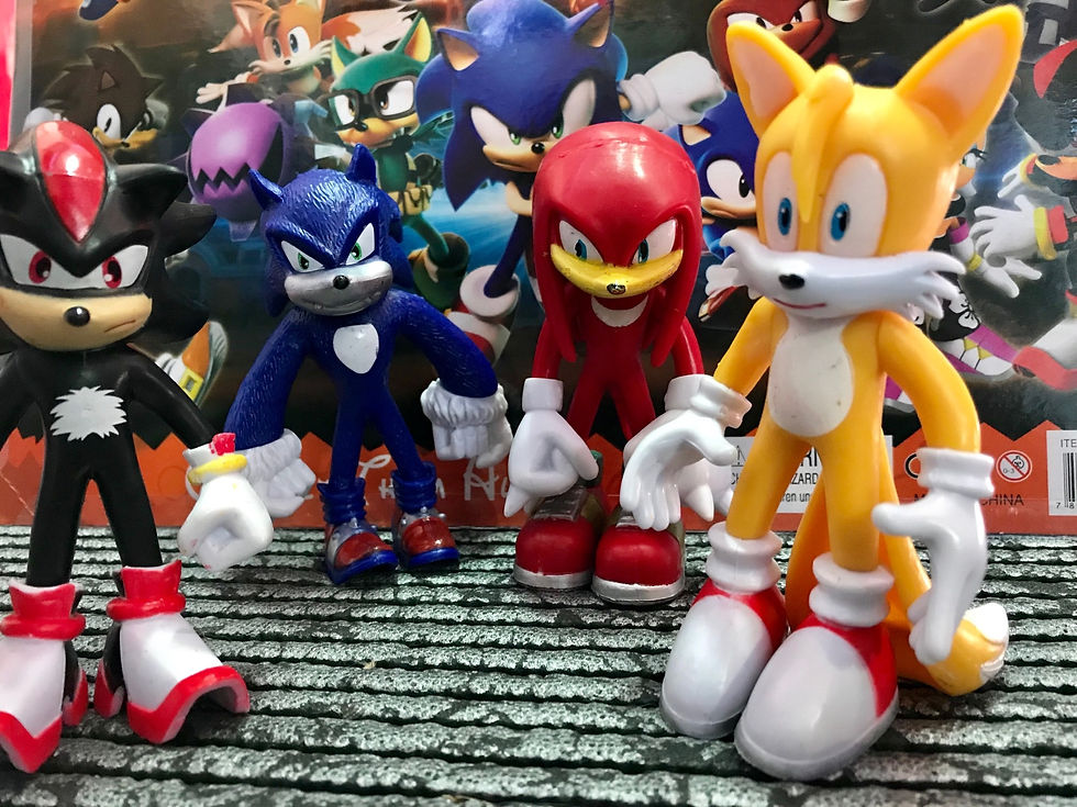 Miniatura: Sonic Kit Com 4 Bonecos De 11 Cm