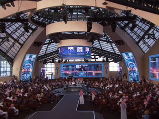 FII9 stage and technical production by Events AVP in Riyadh