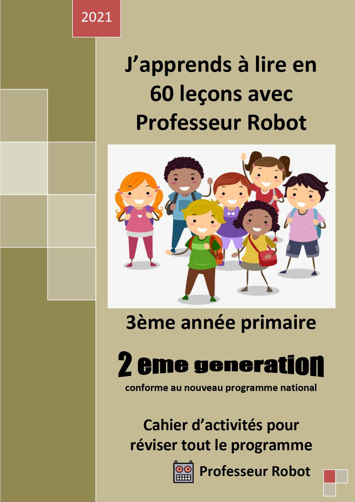 3AP:J'apprends à lire : livre + vidéos 1200 DA