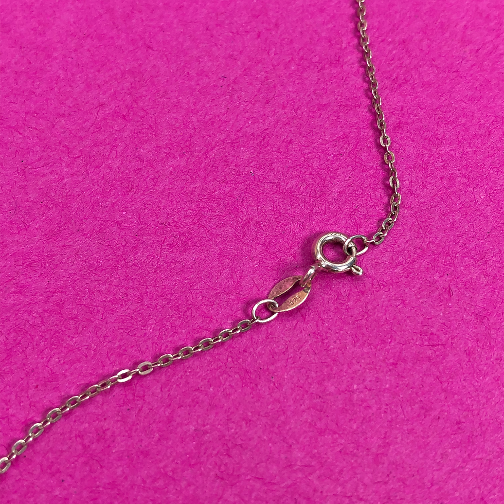 Miniature : Collier vintage nuage-orage 925