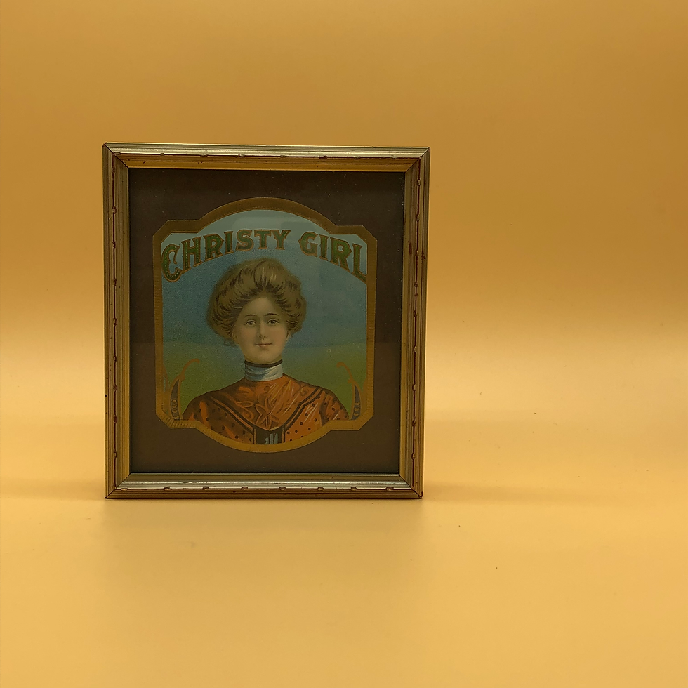 Cadre antique Christy Girl