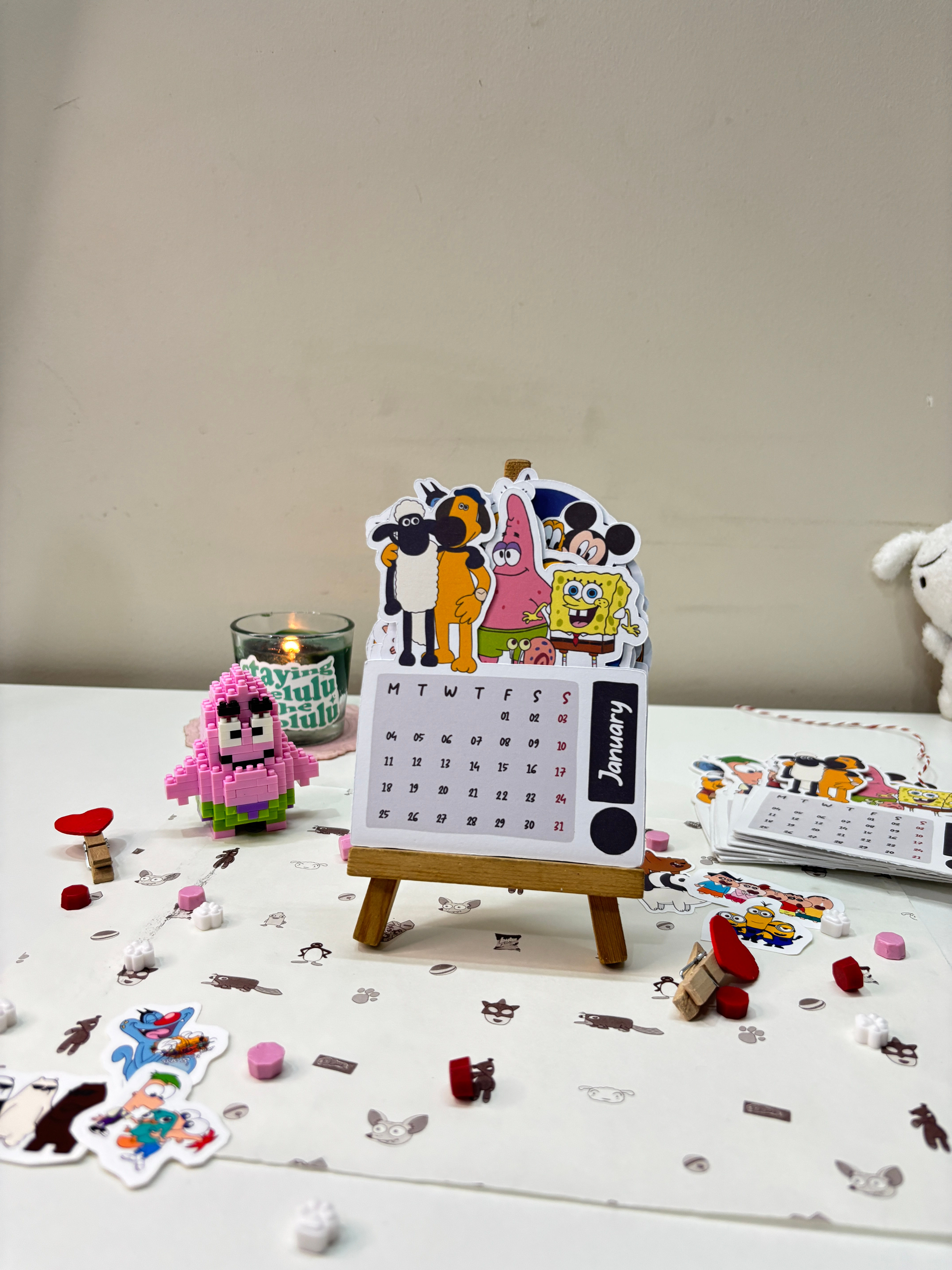 90s Nostalgia Calendar