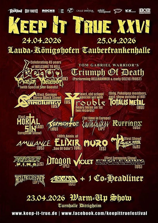 HELL FREEZES OVER Tour Date(ALL)