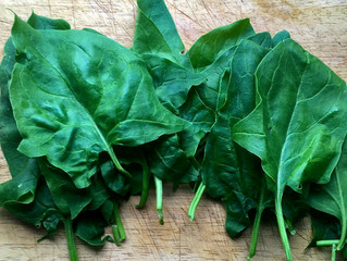 STAY HOME EAT VEG #1: SPINACH