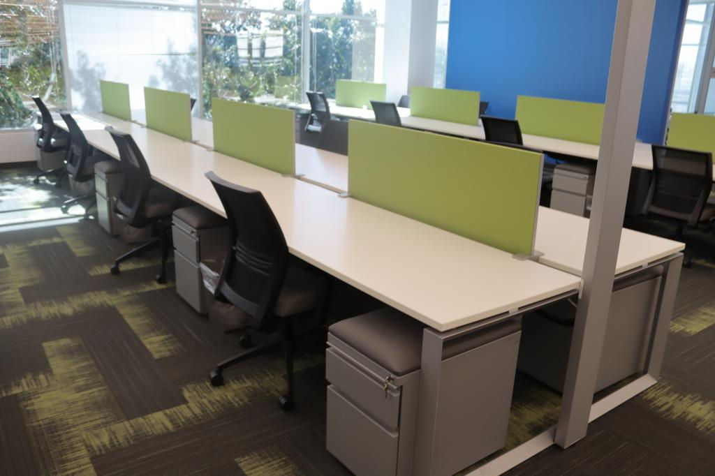 Steelcase AMQ 6' x 30" Benching Stations