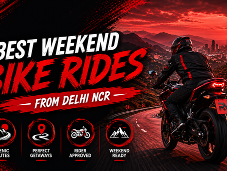 best weekend rides from delhi ncr