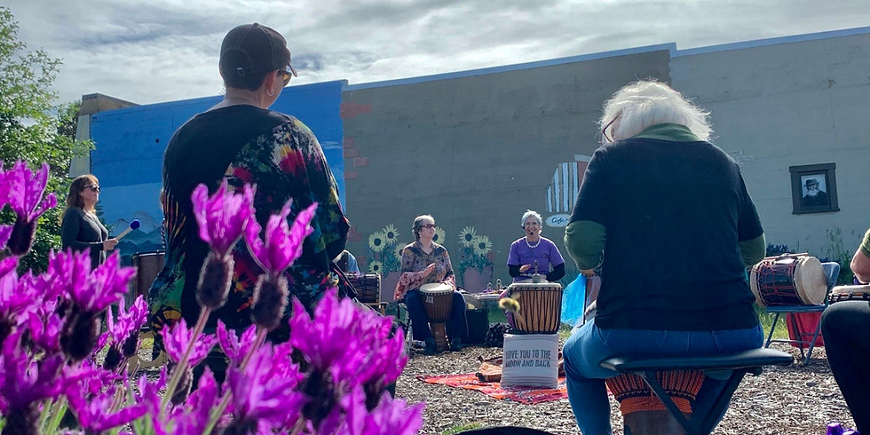 10 Am Wednesday Drum Class LIVE in Sequim and on ZOOM!