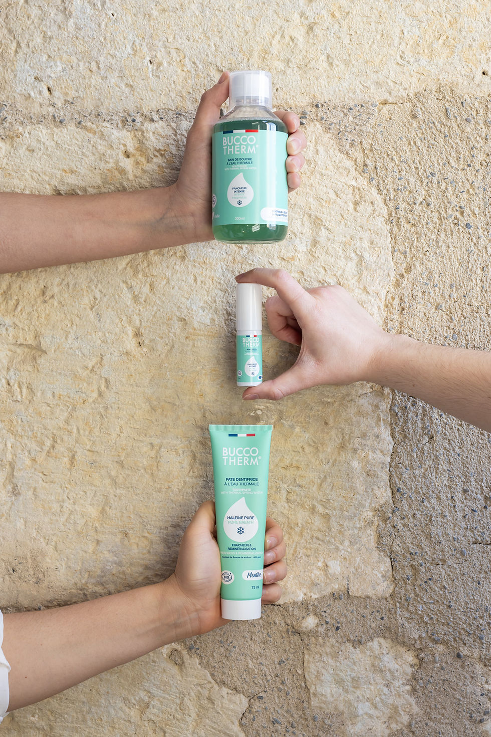 Miniature : Routine Haleine Pure - Dentifrice - Bain de Bouche - Spray Buccal