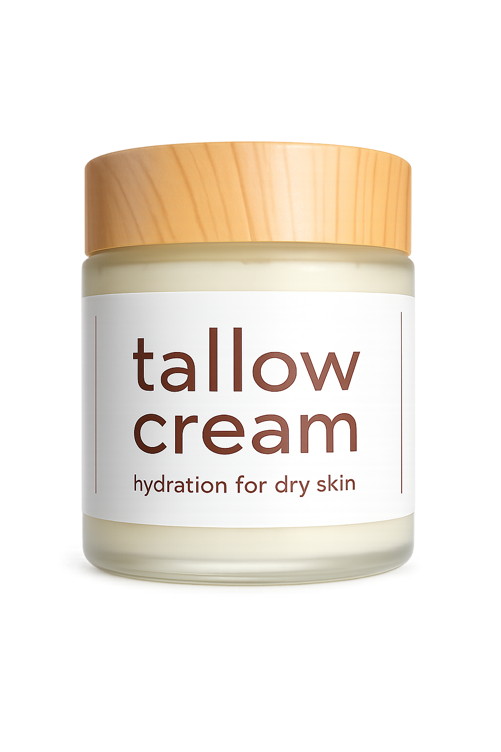 RIZN Organics tallow cream in 4oz jar