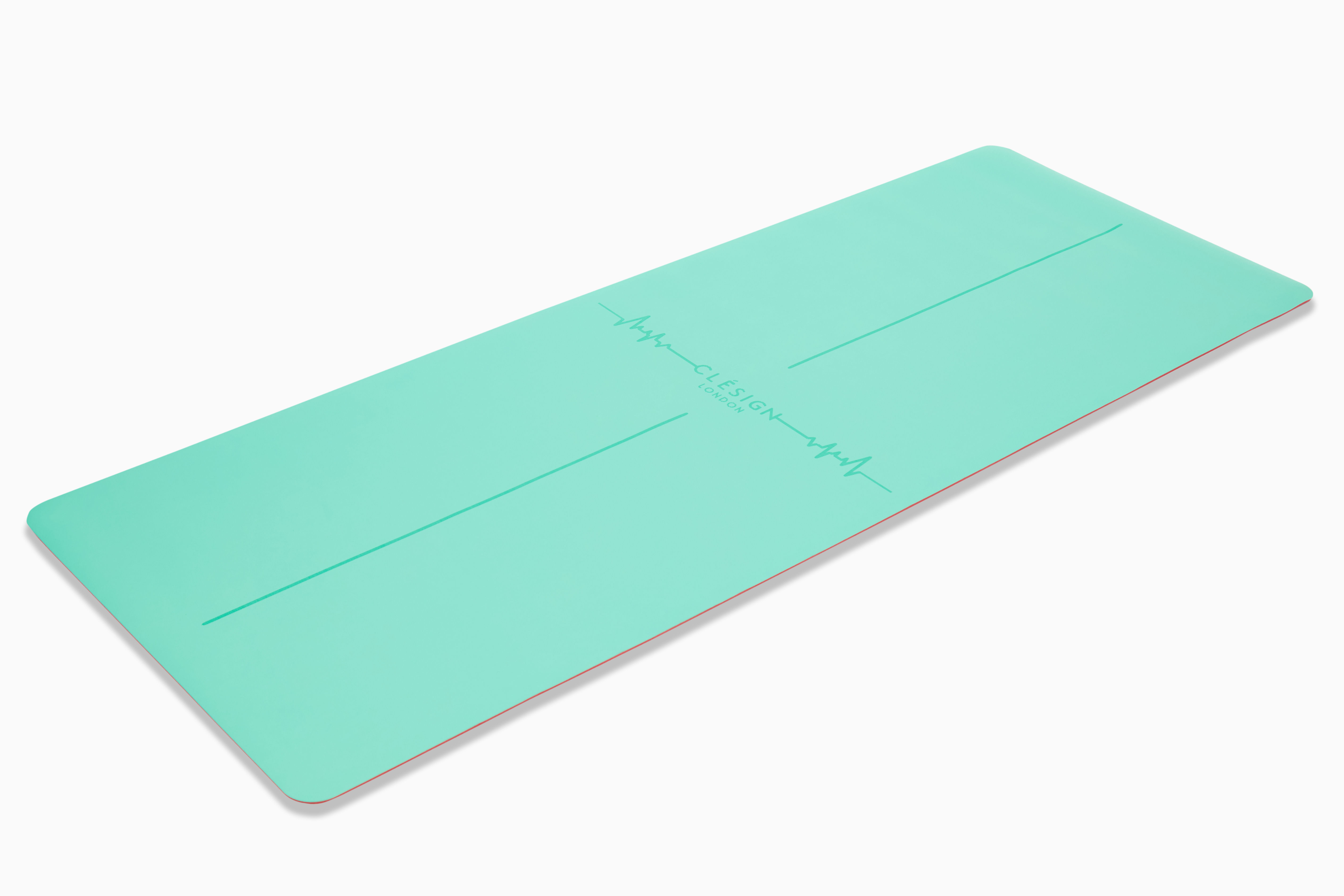 CoCo Rubber Tech Heartbeat Mat - Turquoise:Aqua Green