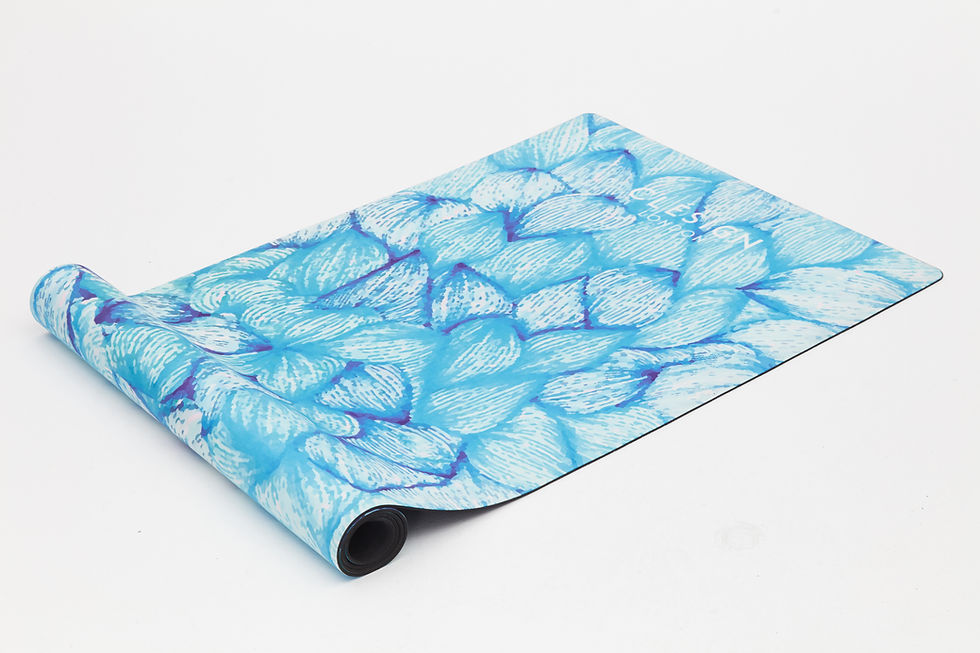Thumbnail: Original Series Eco Yoga Mats- Ocean leaves™