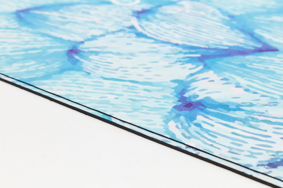 Thumbnail: Original Series Eco Yoga Mats- Ocean leaves™