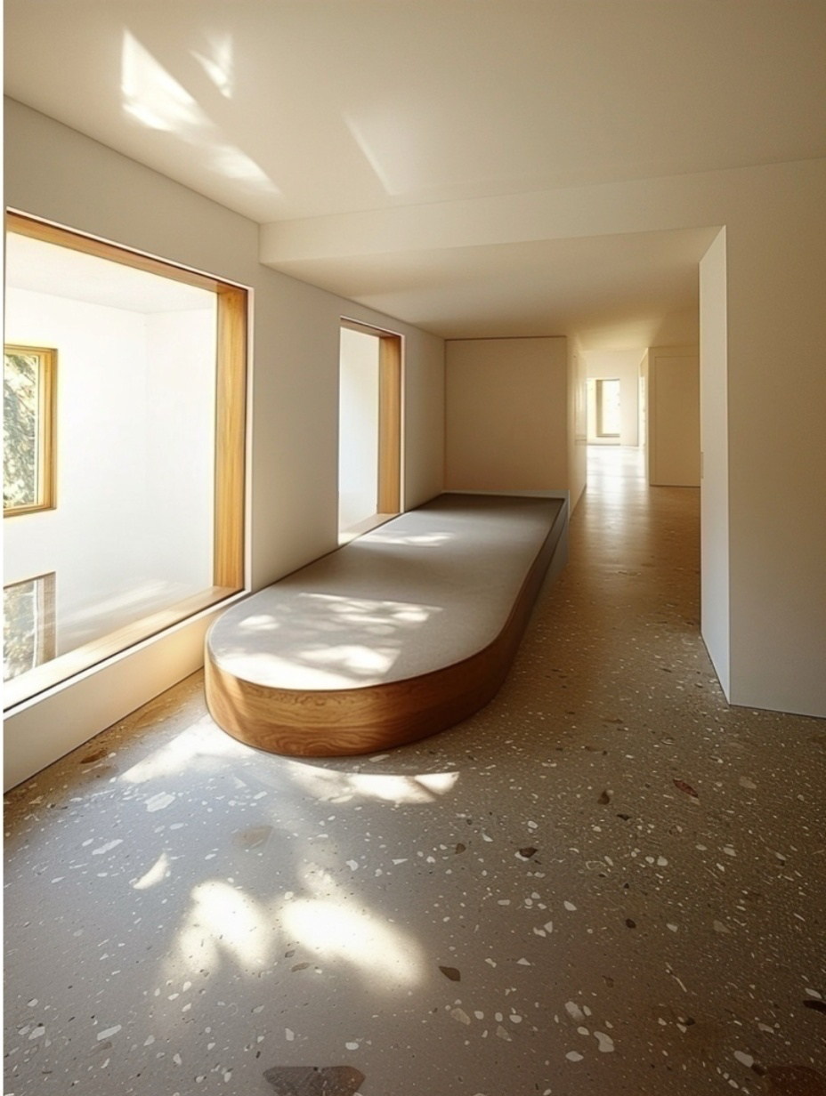 Espace lecture / jeux du 1er étage