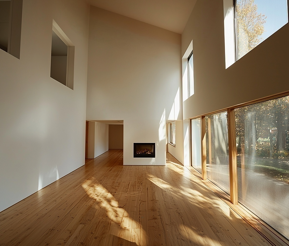 Séjour orienté jardin