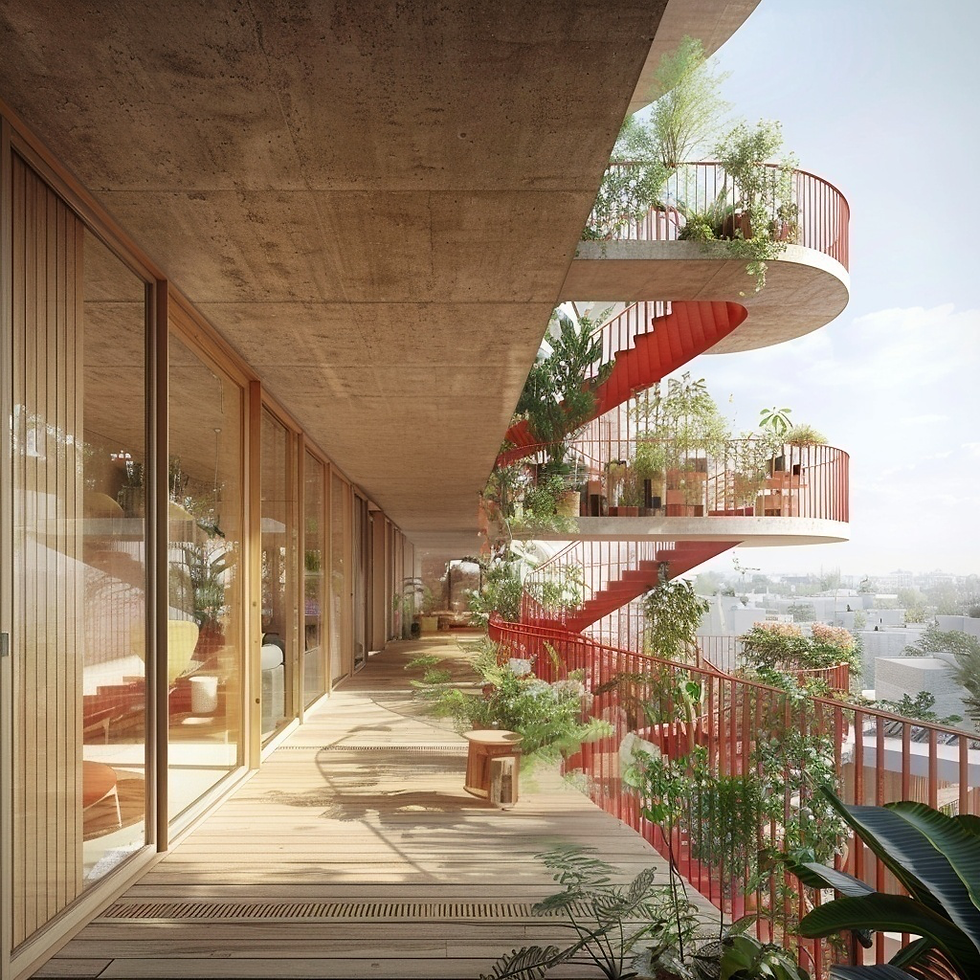 Terrasse communautaire